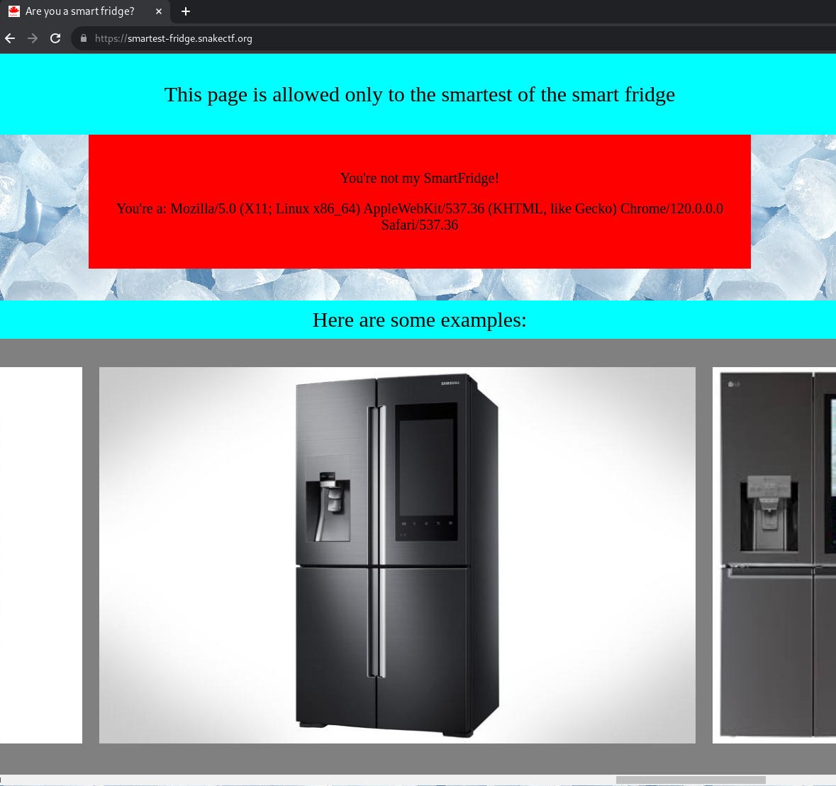 smartest fridge